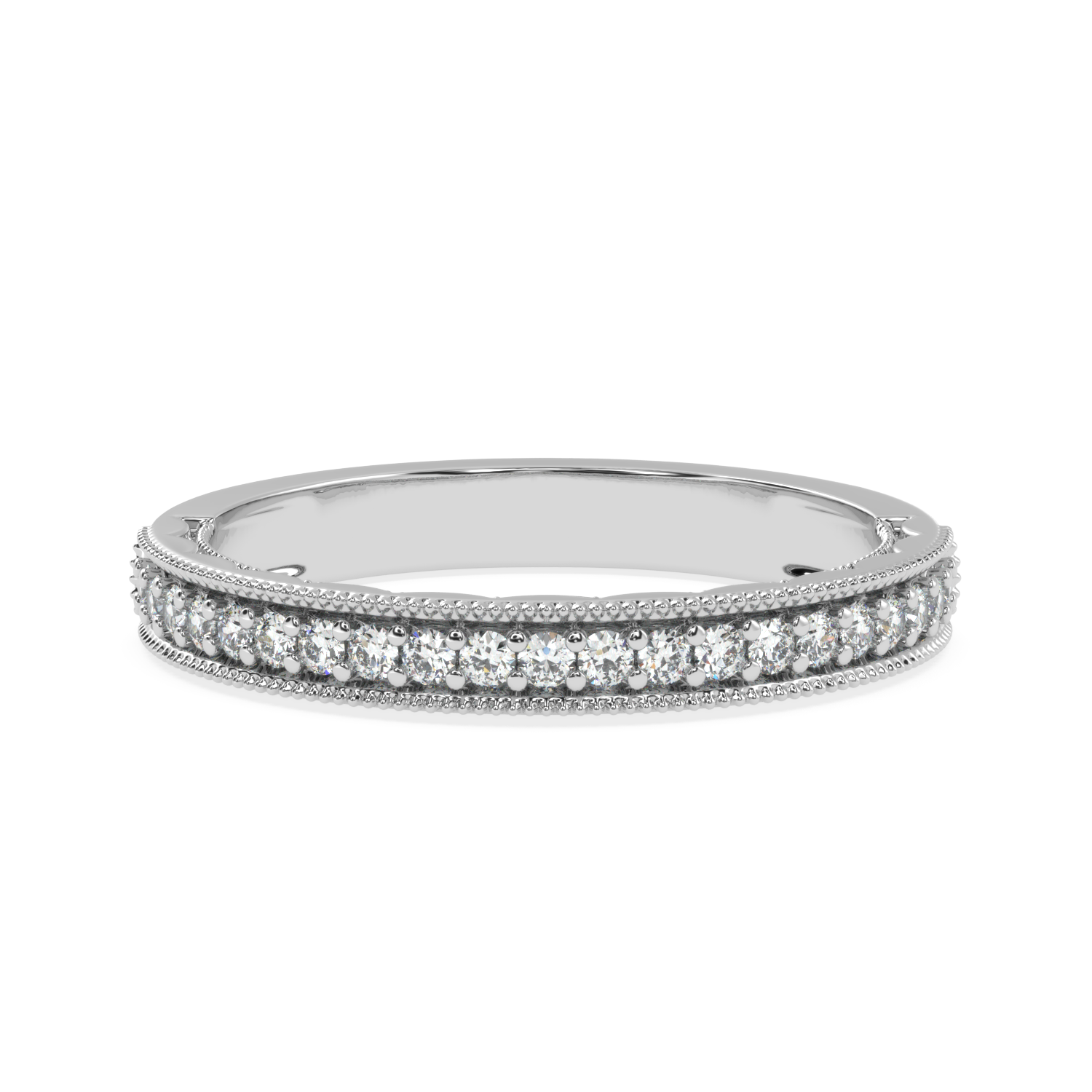 0.21 Carat H Color VS1 Clarity Diamond Studded Natural Diamond Ring.